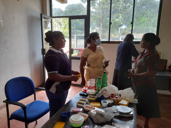 A soap making training program for women in Pitipana town village official division (2022-12-20)